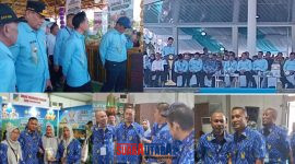 foto istimewa : Saat Wapres Gibran Raka Buming Raka Buka Penas XVII di Gorontalo dan meninjau Pameran serta Ketua KTNA bnaggai Irwanto Kulap Bersama Kadis TPHP Drs Subhan Ahmad Lanusi bersama jajaran Anggota KTNA Banggai