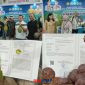 foto Kadis TPHP Banggai Drs Subhan Ahmad Lanusi Bersama Kabid dan Anggota KTNA berikan dukungan pada petugas Stand saat Promosikan Hasil Produk