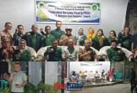 foto istimewa : Asisten II Provinsi Sulteng Bersama Ketua KKBT di Gorontalo Serta para Pengurus nya