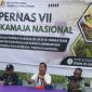 foto istimewa : Irwanto Kulap Kaos Putih jadi Narasumber di IKAMAJA VII gorontalo di dampingi pengurus pusat
