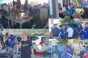 foto istimewa : Tampak Kadis TPHP Subhan Lanusi saat berada di kapal Feri bersama Kabid PSP dan SEKRETARIS KTNA Salman Sulaiman 