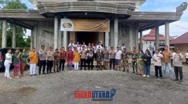 Anggota Polres berikan pengamanan hari raya waisak / foto istimewa Humas polres banggai