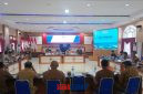foto istimewa : Saat Bupati banggai IR.H.Amirudin, SP.MP.MM bersama Kepala BPN dan perwakilan Kajari banggai