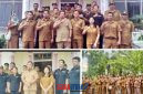 foto istimewa : Camat Toili Barat Bambang Abdullah bersama Jajaran dan staf serta para Forum kades BPD 