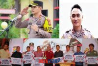 foto istimewa : Kapolres Banggai AKBP Wayan Berikan Apresisi pada Kasat Intelkan Bersama para penerima penghargaan
