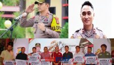 foto istimewa : Kapolres Banggai AKBP Wayan Berikan Apresisi pada Kasat Intelkan Bersama para penerima penghargaan