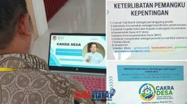 foto istimewa : Camat Toili Barat Bambang Abdullah Bersama Inovasi Cakra Desa yang mendapat dukungan dan warga nya 