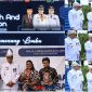 foto istimewa : Bupati Ir H.Amirudin.SP.MP.MM didampingi Dampingi Wabup Drs.H.Furqanuddin.MM, dan Sekda Banggai Ir Moh.Ramli Tongko.S.Sos.M.Si serta Kaban Brida . Andi Nur Syamsy Amir.