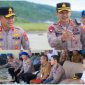 foto istimewa : Kapolres Banggai AKBP Wayan Wayracana Aryawan.S.I.K langsung Jemput Kapolda Sulteng Irjen Pol Nasri Sulaeman. S.I.K.M.H, tiba di bandara Sukuran Aminudin Amir.