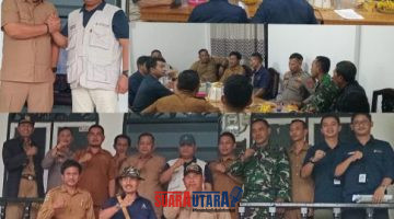 foto istimewa : Camat Toili Barat Bambang langsung Pimpin diskusi Bersama PT Agrinas Palma Nusantara 