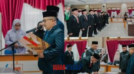 foto istimewa : Bupati Banggai Ir H.Amirudin.SP.MP.MM Melantik Syaifullah Mambuhu sebagai Insfektur Depanitif di Insfektorat banggai
