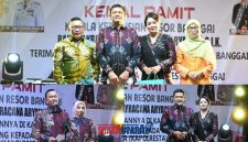 foto istimewa : Kapolresta Kombes Pol Hendri bersama AKBP Wayan Wayracana Aryawan.S.I.K dan Bupati Banggai Ir.H.Amirudin.SP.MP.MM