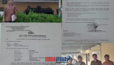 foto istimewa : Tim Pengacara bersama Pemilik lahan dan surat laporan dari pihak penyidik 