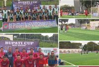 foto istimewa : Tampak Pemain Bank Sulteng terus menekan Gawang Dari ATR/BPN dengan skor 4 - 0 menang Bank sulteng