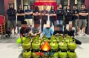 foto istimewa : 5 Tersangka Curi Tabung Gas 3kg tak Berkutik di Hadapan Tim Resmob polres banggai