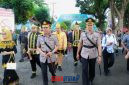foto istimewa : Kapolda Sulteng Irjen Pol Nasri bersama Kapolres Banggai AKBP Wayan saat menuju tempat upacara HUT BANGGAI KE-66