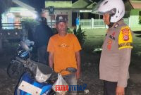 foto istimewa : Anggota Polsek Lamala langsung Olah TKP dan warga 