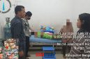 foto istimewa Saat Anggota Polwan Polresta Banggai Sambangi Korban Pelecehan Seksual.