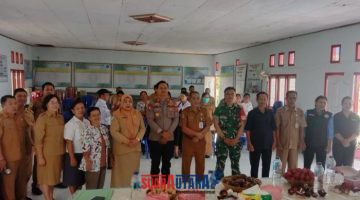 fotoIstimewa : Kapolsek Bunta bersama para anggota Rembuk warga 