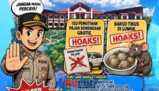 foto istimewa : Himbauan Polresta banggai agar Warga tenang.