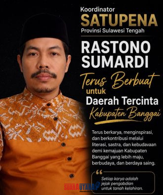foto istimewa : Rastono Sumardi Anak Desa sang Pencinta Budaya serta pencipta lagu pembaca puisi