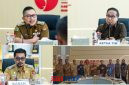 foto istimewa : Bupati Ir H Amirudin.SP.MP.MM Bersama Ketua Tim Kajian IPDN Prof. Dr. Muhadam Labolo, M.Si dan Kaban Brida Andi Nur Syamsi.