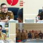 foto istimewa : Bupati Ir H Amirudin.SP.MP.MM Bersama Ketua Tim Kajian IPDN Prof. Dr. Muhadam Labolo, M.Si dan Kaban Brida Andi Nur Syamsi.