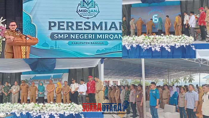 foto istimewa : Bupati Ir.H.Amirudin.SP.MP.MM Bersama Wakil Bupati Drs.H.Furqanuddin.MM dan Kadisdikbud Syafrudin Hinelo.S.T.P.M.Si