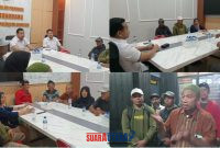 foto istimewa : Kasat Reskrim AKP Nur Arifin dan Kasi Pidum Ipda Gultom serta perwakilan warga