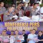 foto istimewa : Kapolresta banggai Kombes Pol Hendri Pimpin langsung Konprensi Pers di dampingi Wakapolresta Kompol Frangky, Kejari Banggai AKP Hasanuddin Hamid, S.H., M.H dan Kalapas Badrun