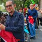 foto istimewa : Ketua di wakili Anggot Bawaslu banggai Zulkifli Sandagang bersama Bupati dan Unsur Forkopimda Bagikan Bendera Merah Putih sambit HUT Ke 81