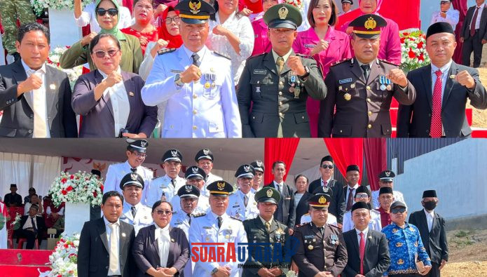 foto.istimewa.: ikuti upacara di kediamanny