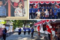foto istimewa : Wakili Ketua Anggota Bawaslu Banggai Arkamulhak Dayanun jadi Inpektur Upacara HUT RI Ke 81