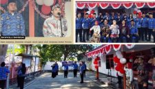 foto istimewa : Wakili Ketua Anggota Bawaslu Banggai Arkamulhak Dayanun jadi Inpektur Upacara HUT RI Ke 81