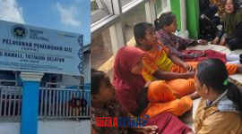 foto istimewa : Kantor SPPG Kanali Kecamatan Totikum dan para Warga dan siswa keracunan MBG