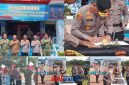 foto istimewa : Kapolda Sulteng Irjend Pol Nasri Lakukan Penyematan Tanda Bets dan Penandatangan prasasti Polresta Banggai dan Polres Balut