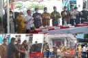 foto istimewa : Kejari Banggai Akbar.SH.MH, bersama Jajaran Unsur Forkopimda Laksanakan Pemusnahan Barang Bukti dengan cara di bakar dan di blender 