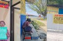 foto istimewa : Hj Dalima Hangan/ Chi Kim Saat usai buka laporan di Mapolres Banggai dan Lokasi yang di serobot.