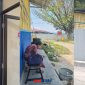 foto istimewa : Hj Dalima Hangan/ Chi Kim Saat usai buka laporan di Mapolres Banggai dan Lokasi yang di serobot.