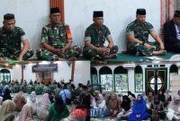 foto istimewa : Dandim 1308/LB Letkol Inf Cepi Ajak Anggota ambil makna dari Maulid Nabi Muhammad SAW dalam lingkungan kantor dan rumah
