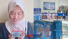 foto istimewa : Iin Muthia Nurdin Warga Nambo Bangga Punya SIM C ikut Aturan sebagai Pengguna Sepeda motor.