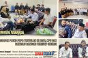 foto istimewa : Tampak Robongan Bawaslu di sambut oleh Jajaran Anggota dan sekertariat KPU Banggai di kantornya