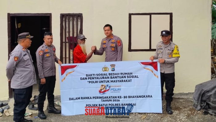 foto istimewa : Kapolsek batu serahkan bantuan