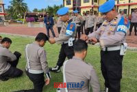 foto istimewa : Anggota Propam Polda Lakukan pemeriksaan pada anggota polresta banggai