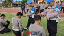 foto istimewa : Anggota Propam Polda Lakukan pemeriksaan pada anggota polresta banggai