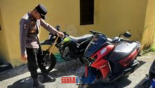 foto istimewa : Kapolsek pagimana cek Barbuk laka