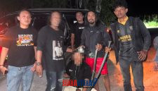 foto istimewa : Akhirnya  Ditangkap pencurian kabel PLN Pria Asal Nambo