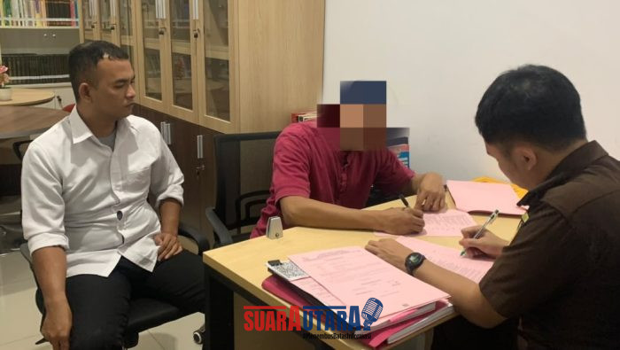 foto istimewa : Tersangka SDP alias A 36 tahun Sang predator Anak anak