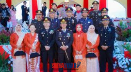foto istimewa : Kapolresta banggai Kombes Pol Hendri Yulianto.S.I.K.MH.bersama Jajaran PJU 