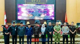 foto istimewa : Hadir pada Rapat Paripurna Kapolresta banggai Kombes Pol Hendri Yulianto.S.I.K.MH, berikan Dukungan perkuat lintas instansi terkait.